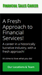 Mobile Screenshot of financialsalescareer.com